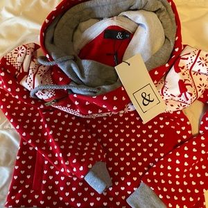 Ampersand kids small hoodie